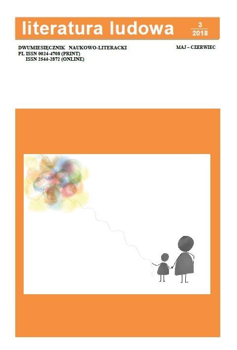 Literatura Ludowa: dwumiesięcznik naukowo-literacki. 2018, nr 3