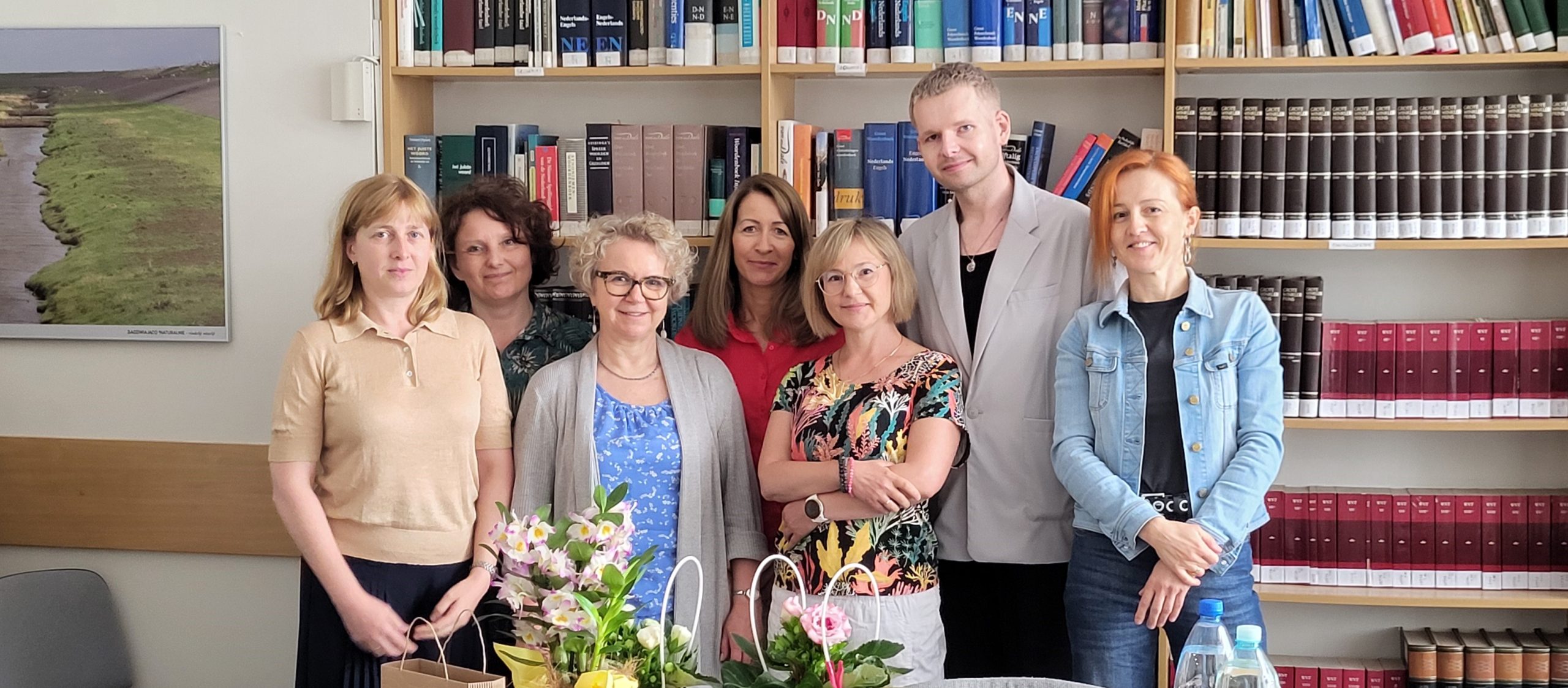 Rada programowa CBLDM prawie w komplecie. Od lewej: Katarzyna Biernacka-Licznar, Justyna Deszcz-Tryhubczak, Barbara Irena Kalla, Elżbieta Jamróz-Stolarska, Agnieszka Wandel, Mateusz Świetlicki, Natalia Paprocka