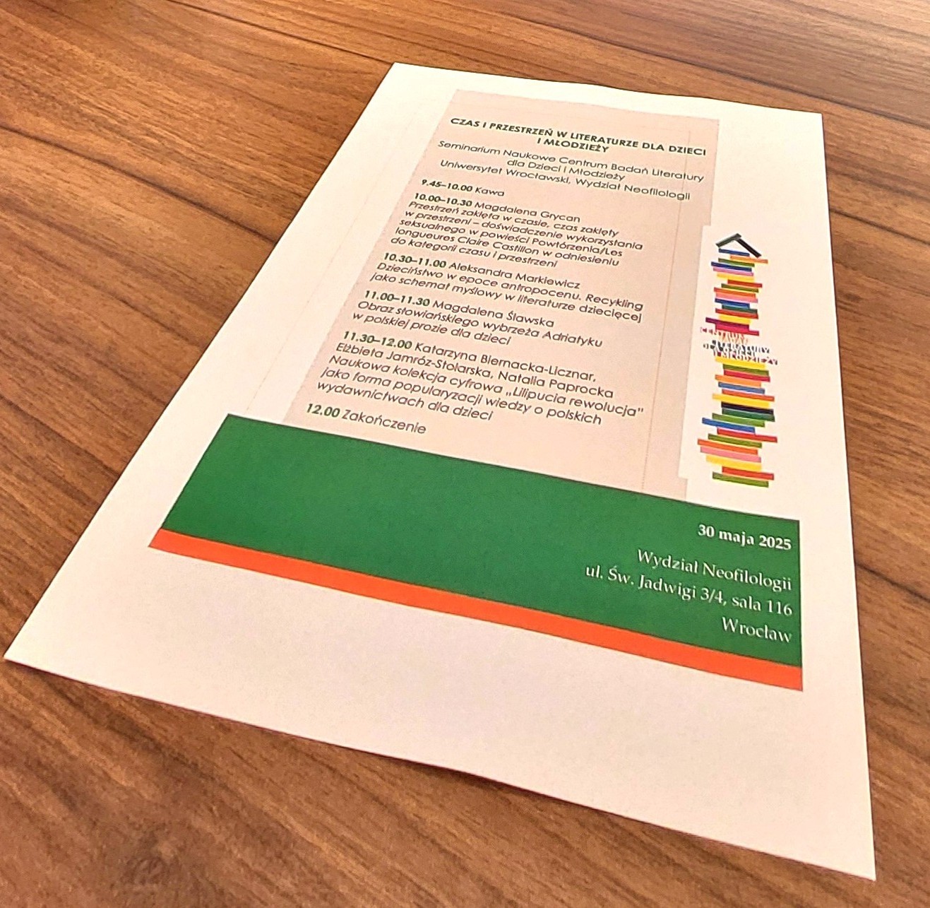 9. Seminarium Centrum Badań Literatury dla Dzieci i Młodzieży